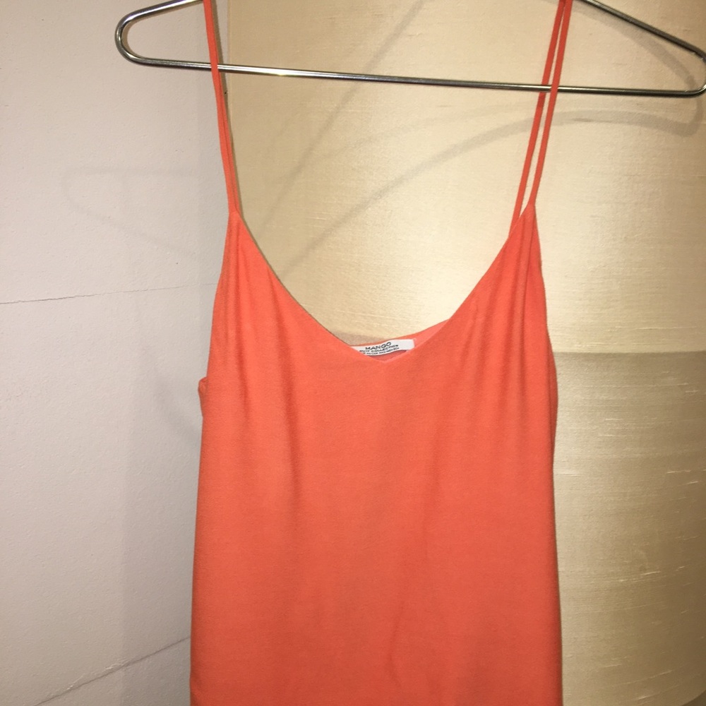 Orange Loose Fitting Cami